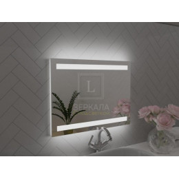Зеркало с подсветкой для ванной комнаты Парма 160х100 см